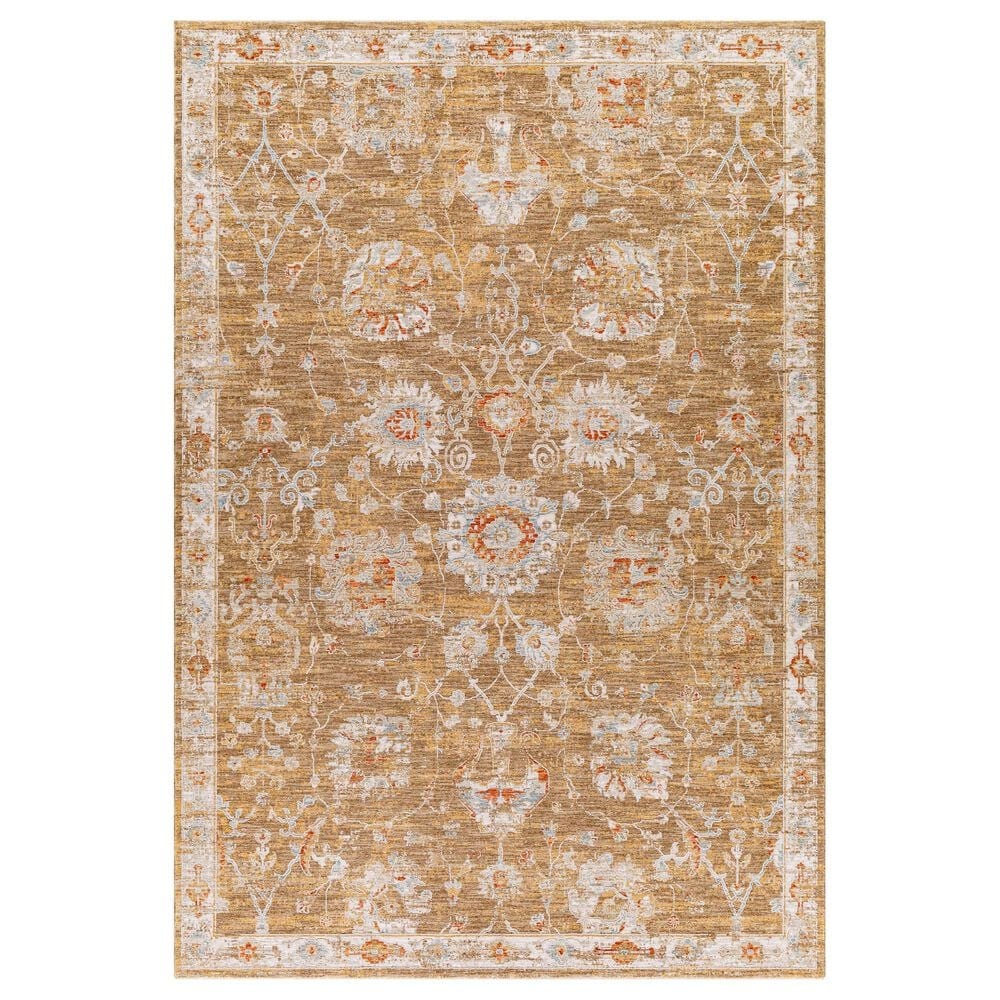 Surya Avant Garde AVT-2320 2"7" x 7"3" Orange, Blue and Beige Runner, , large