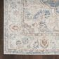 Nourison Astra Machine Washable ASW12 7"10" x 10" Denim and Multicolor Area Rug, , large
