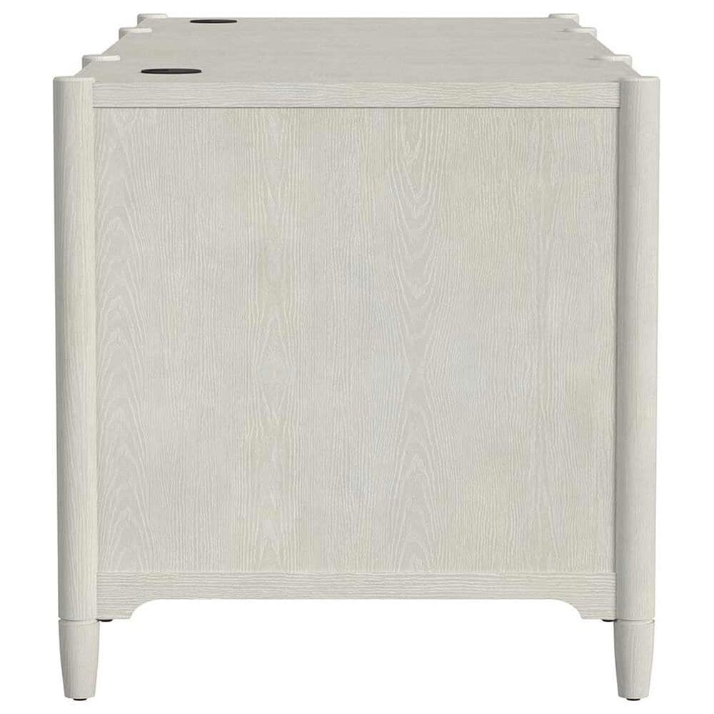 Wycliff Bay Towne 69" Executive Desk in Ash White, , large