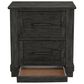 A-America Sun Valley 2 Drawer Nightstand with USB in Charcoal, , large