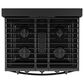 Whirlpool 5 Cu. Ft. Gas Range 5-in-1 Air Fry Oven in Black, , large