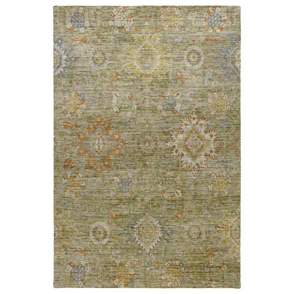 Dalyn Rug Company Silk Road Sage, Aloe, Fern, Copper and Ivory 3" x 5" Area Rug, , large