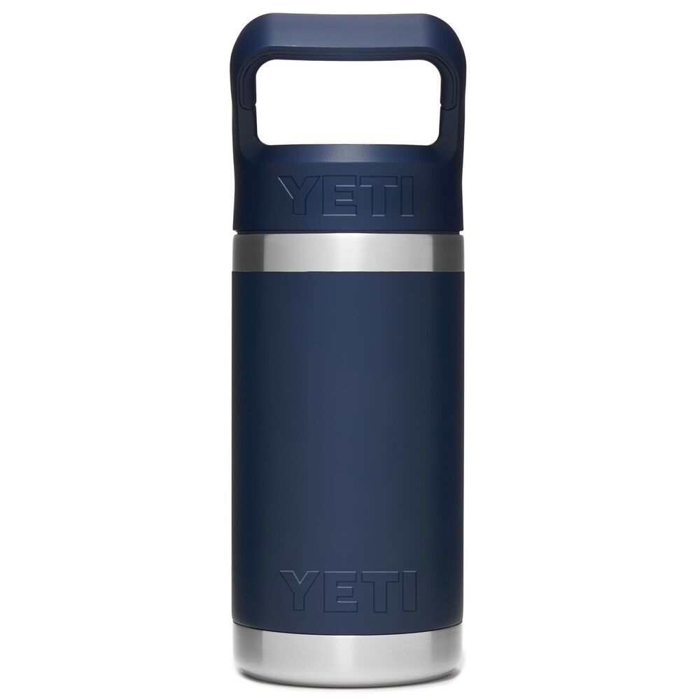 YETI Rambler Jr. 12. Oz Kids Water Bottle with Staw Cap in Navy, , large