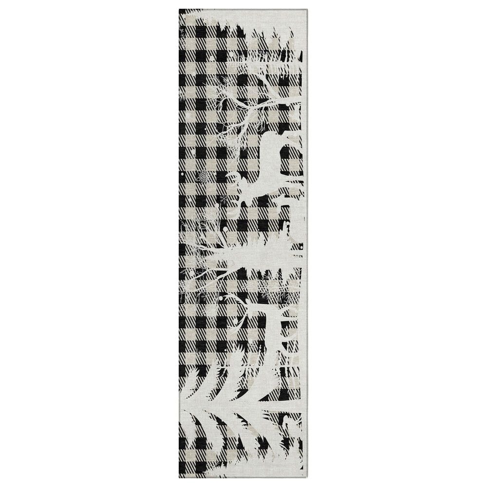 Dalyn Rug Company Wonderland WN32 2"3" x 7"6" Taupe Indoor/Outdoor Runner, , large