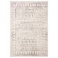 Safavieh Tulum TUL271A 4" x 6" Ivory and Grey Area Rug, , large