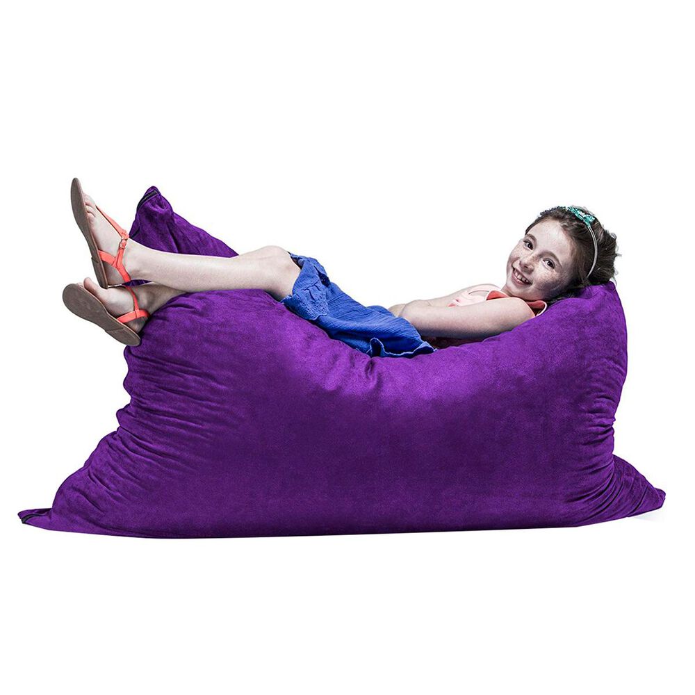Jaxx 3.5&#39; Pillow Kids Bean Bag in Grape, , large
