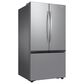 Samsung Large Capacity 3-Door French Door 32 cu. ft. Refrigerator with Dual Auto Ice Maker in Stainless Steel, , large