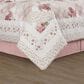 J. Queen New York Bungalow 4-Piece Full Comforter Set in Rose, , large