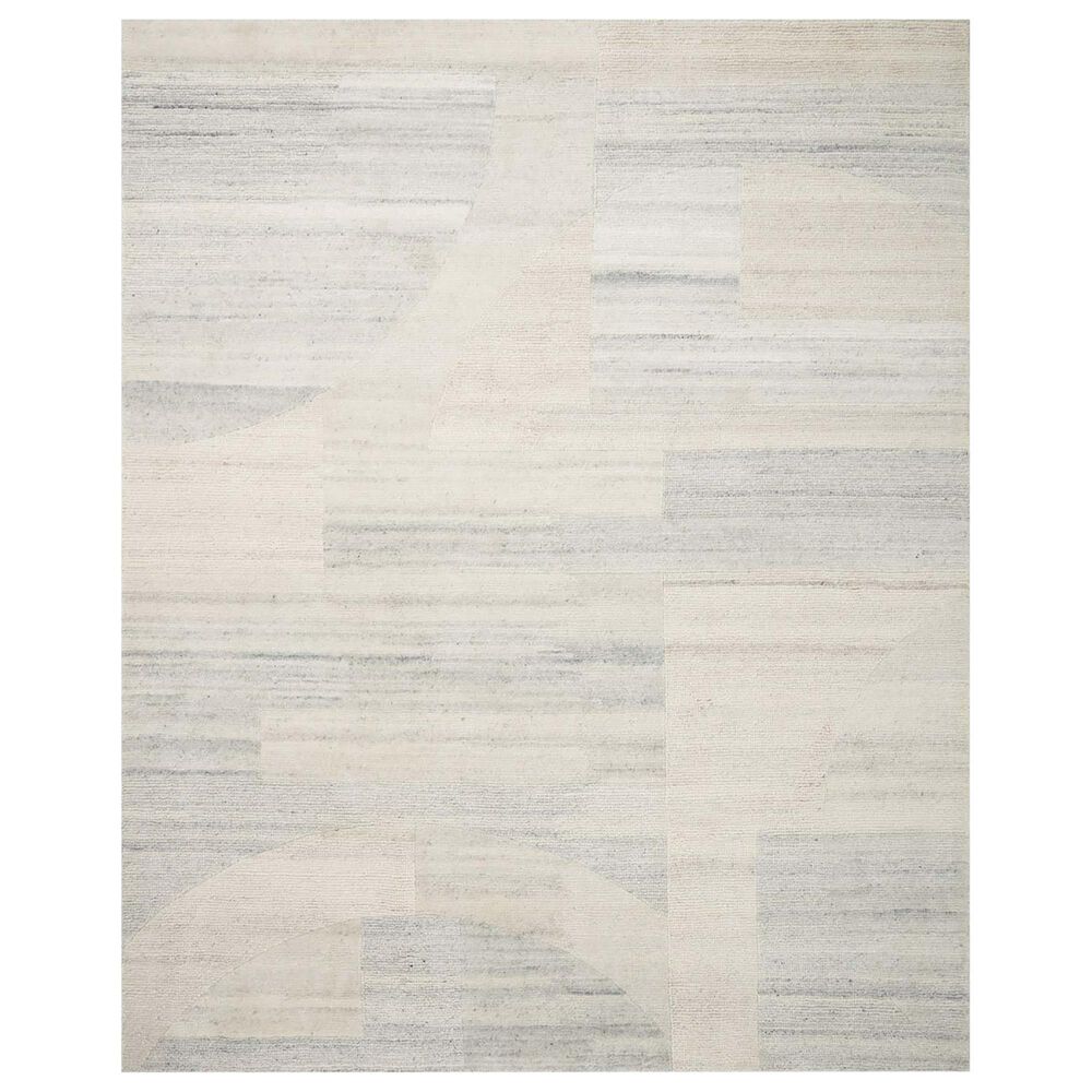 Loloi Elodie 5"6" x 8"6" Natural and Mist Area Rug, , large