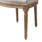 Baxton Studio Adelia Side Chair in Weathered Oak, , large