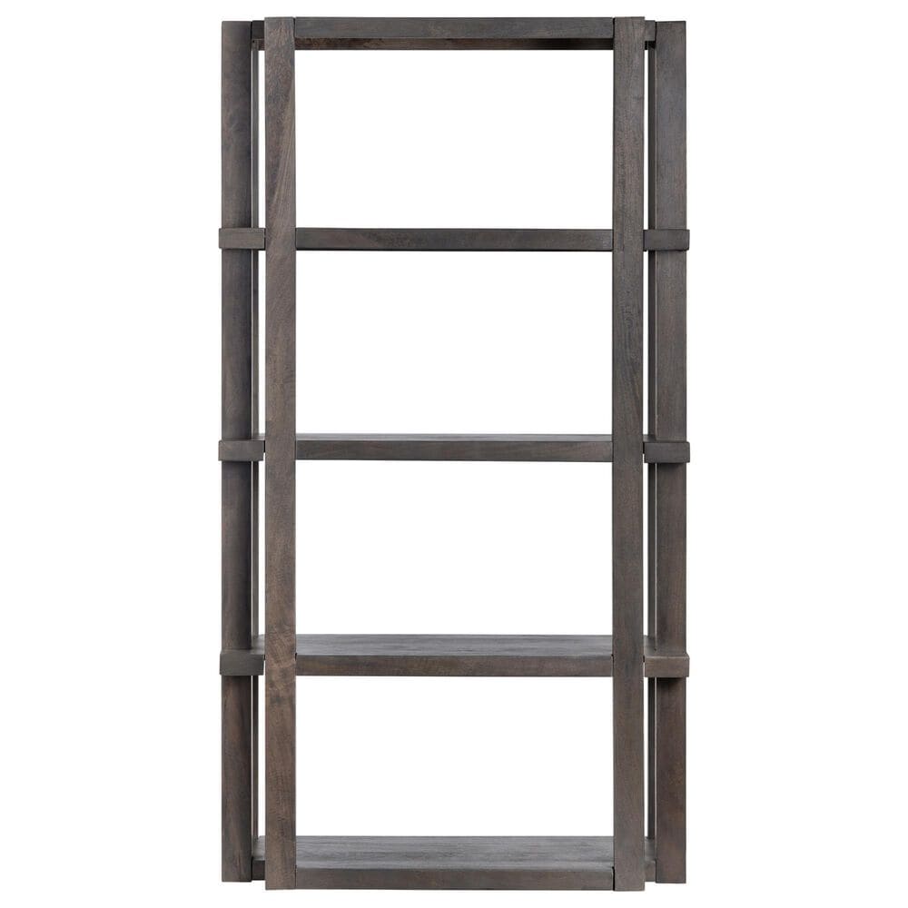 Crestview Collection Monticito 4-Shelf Etagere Bookcase in Brown, , large