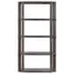 Crestview Collection Monticito 4-Shelf Etagere Bookcase in Brown, , large