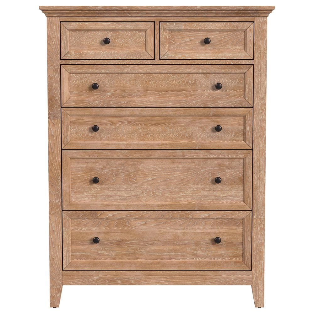 Hawthorne Furniture San Mateo 6-Drawer Chest in Wheat, , large
