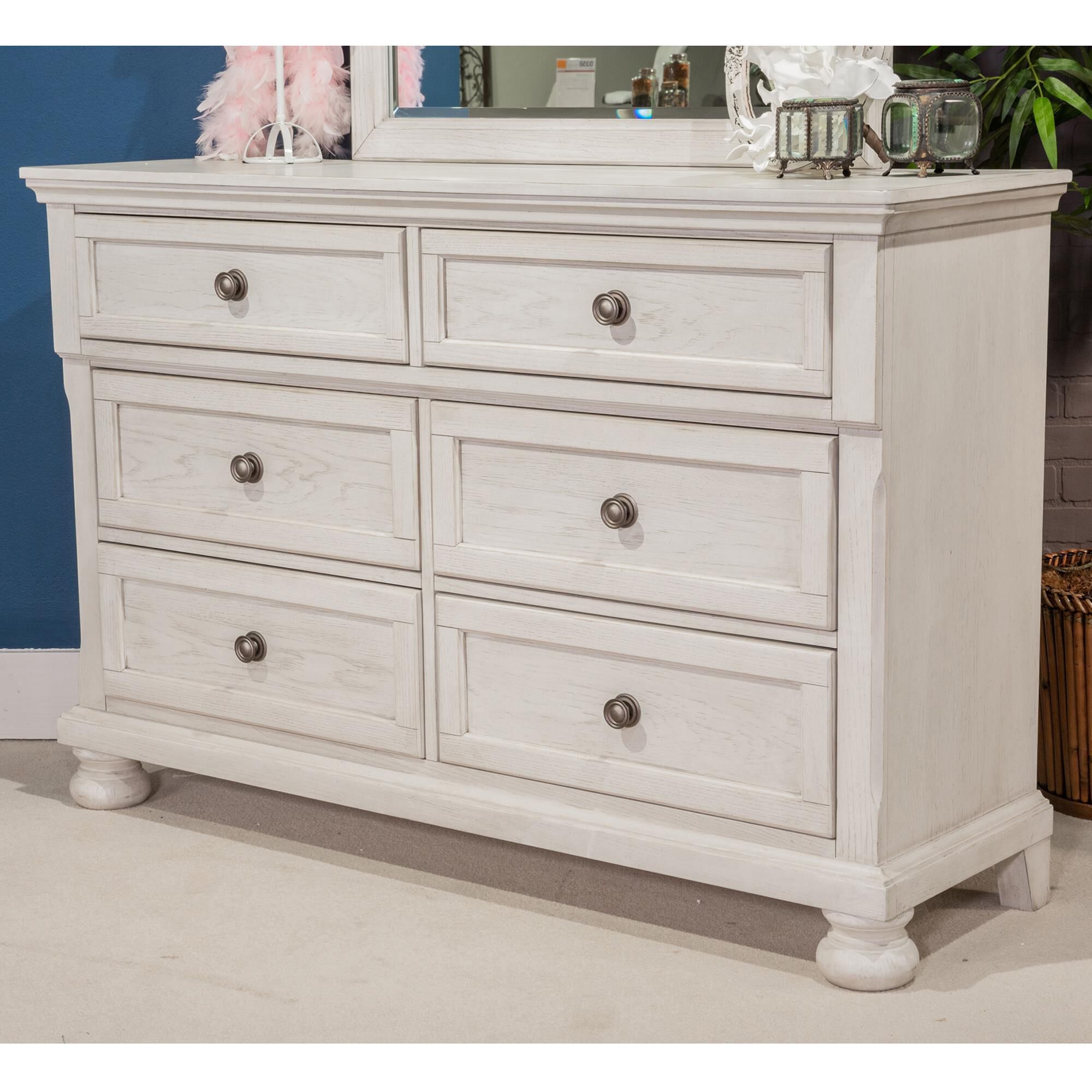 Nfm white hot sale dresser