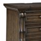 Millenium Maylee King Upholstered Bed and Two Nightstands in Dark Brown, , large