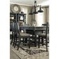 Ashley Tyler Creek Counter Height Table in Textured Black, , large