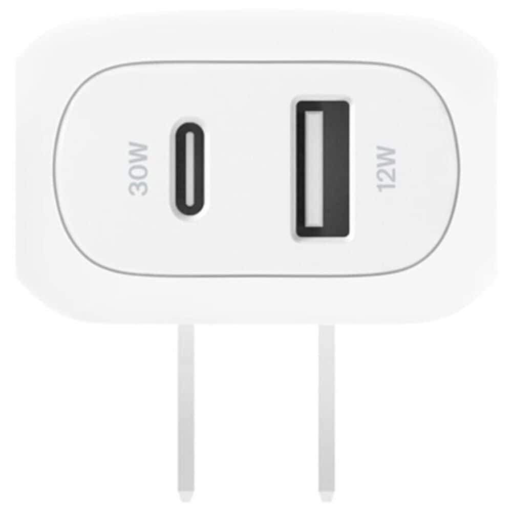 Belkin BoostCharge 42W Dual Wall Charger PD in White, , large