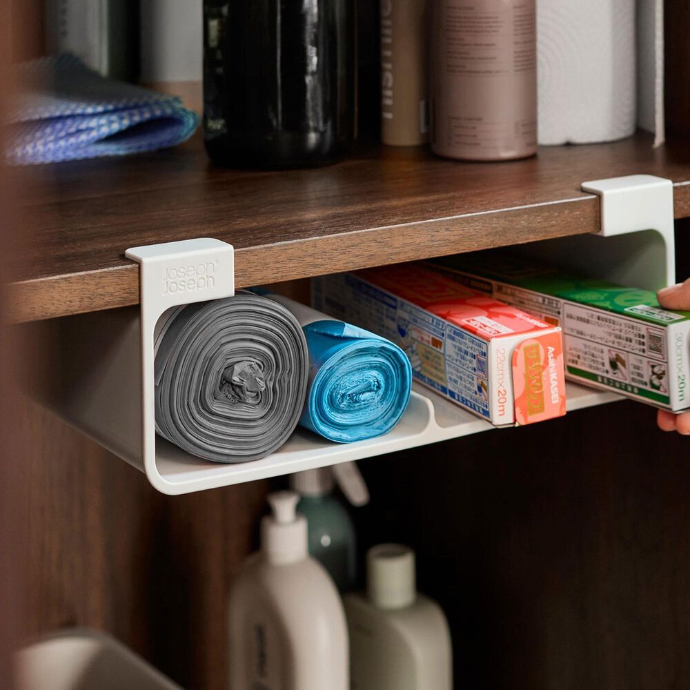 Joseph Joseph CupboardStore Large Film, Foil and Bag Organizer in Stone, , large