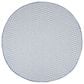 Safavieh Bermuda 6"7" Round Blue and Creme Indoor/Outdoor Area Performance Rug, , large