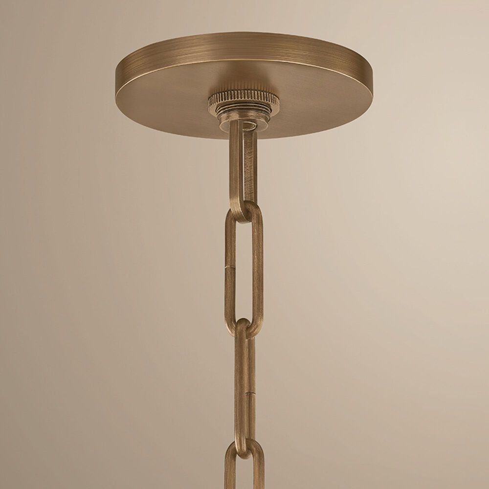 Troy Lighting Keats 5-Light Pendant in Patina Brass, , large