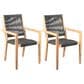 Blue River Madsen Patio Dining Chair in Charcoal/Gray/Eucalyptus (Set of 2), , large