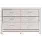 Ashley Altyra 6 Drawer Dresser in White, , large