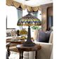 Cal Lighting Tiffany 22.5" Table Lamp in Dark Bronze, , large