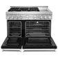 KitchenAid 6.3 Cu. Ft. Freestanding Gas Range with Griddle in Imperial Black, , large