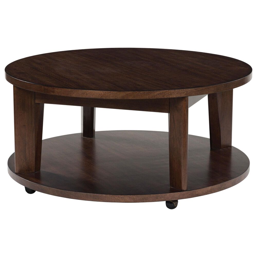 Ashley Korestone 2 Cocktail Table in Dark Brown, , large