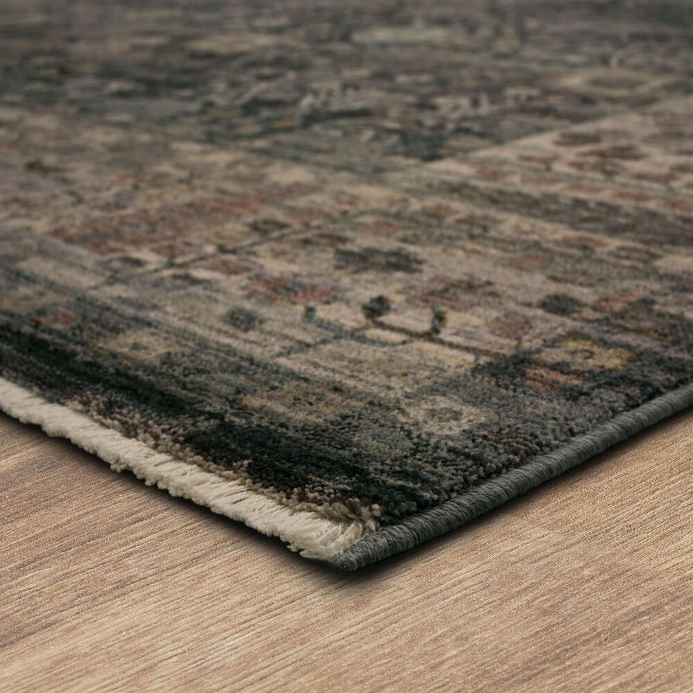 Karastan Echo Grasole 2&#39;7&quot; x 7&#39;3&quot; Denim Runner, , large