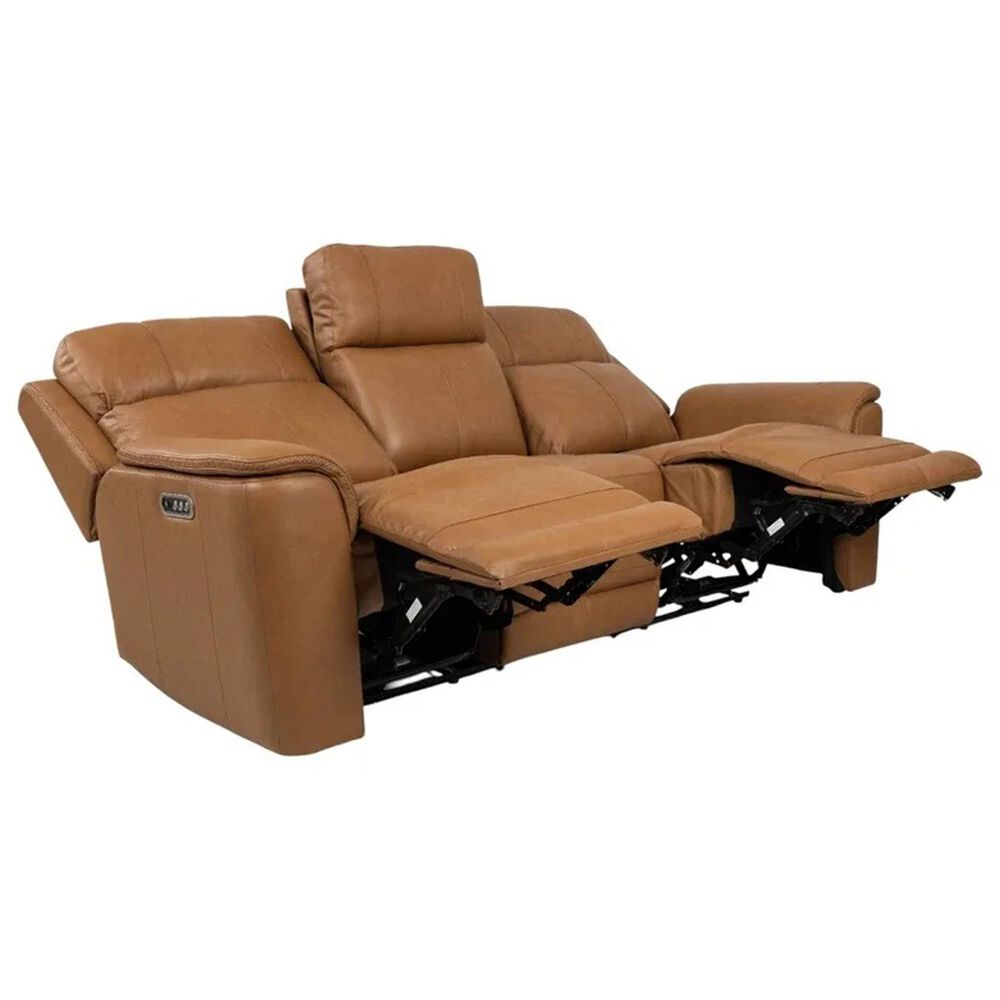 Mayberry Hill Mustang Power Reclining Sofa in Aline Butternut, , large