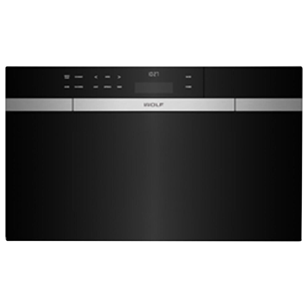 Wolf 30" M Series Convection Steam Oven with Retractable Handle in