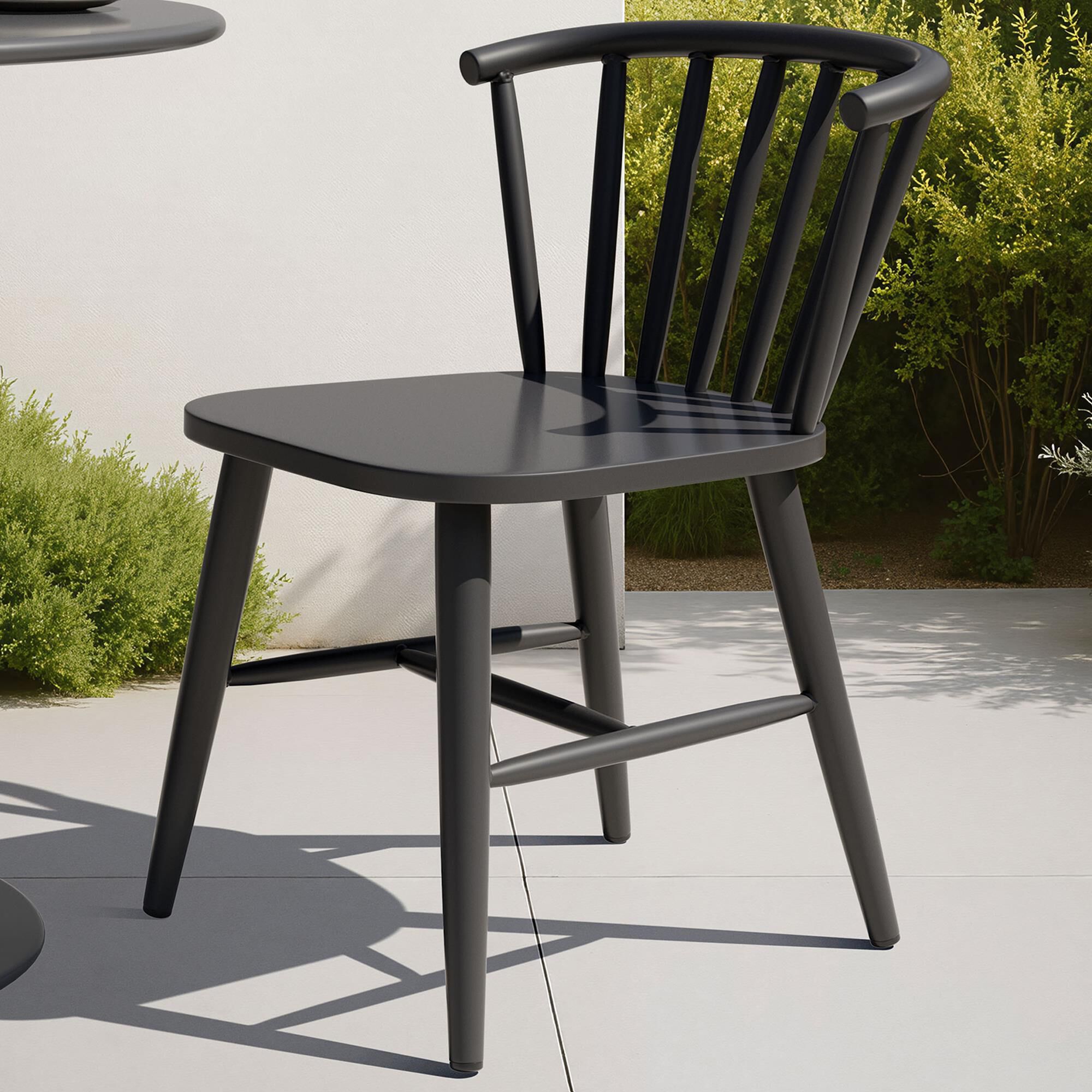 Zuo Modern Shio Side Chair in Black