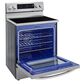 LG 6.3 Cu. Ft. Smart Wi-Fi Enabled True Convection InstaView Electric Range with Air Fry in Stainless Steel, , large