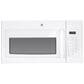 GE Appliances 1.6 Cu. Ft. Over the Range Microwave Oven with 1000 Watts in White, , large