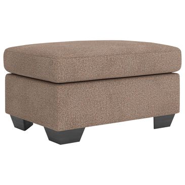 Ashley Triston-Peaks Ottoman in Suede, , large