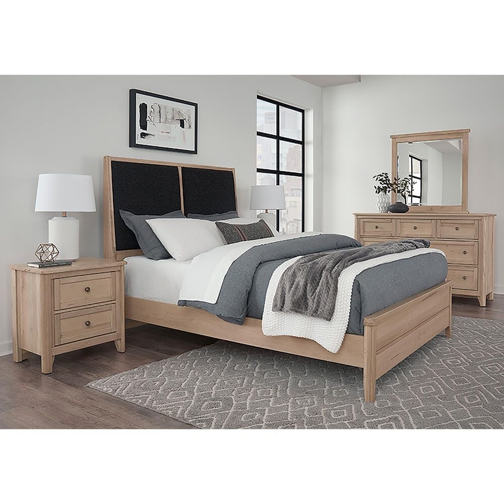 Viceray Collections Woodbridge 2-Drawer Nightstand in Clear Maple, , large