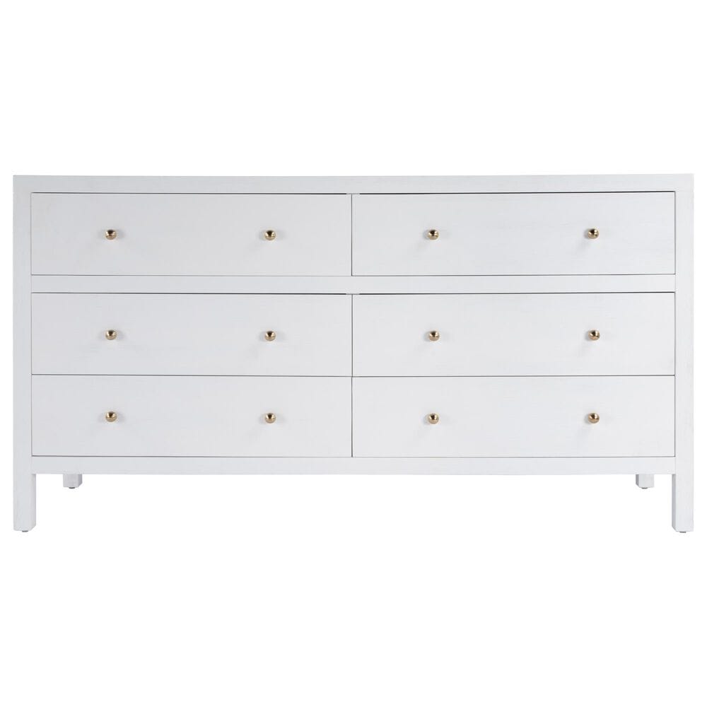 Butler Specialty Company Nora 6-Drawer Dresser in White, , large