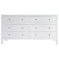 Butler Specialty Company Nora 6-Drawer Dresser in White, , large
