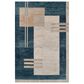Momeni Edition EDI-4 2"2" x 7"7" Blue Runner, , large