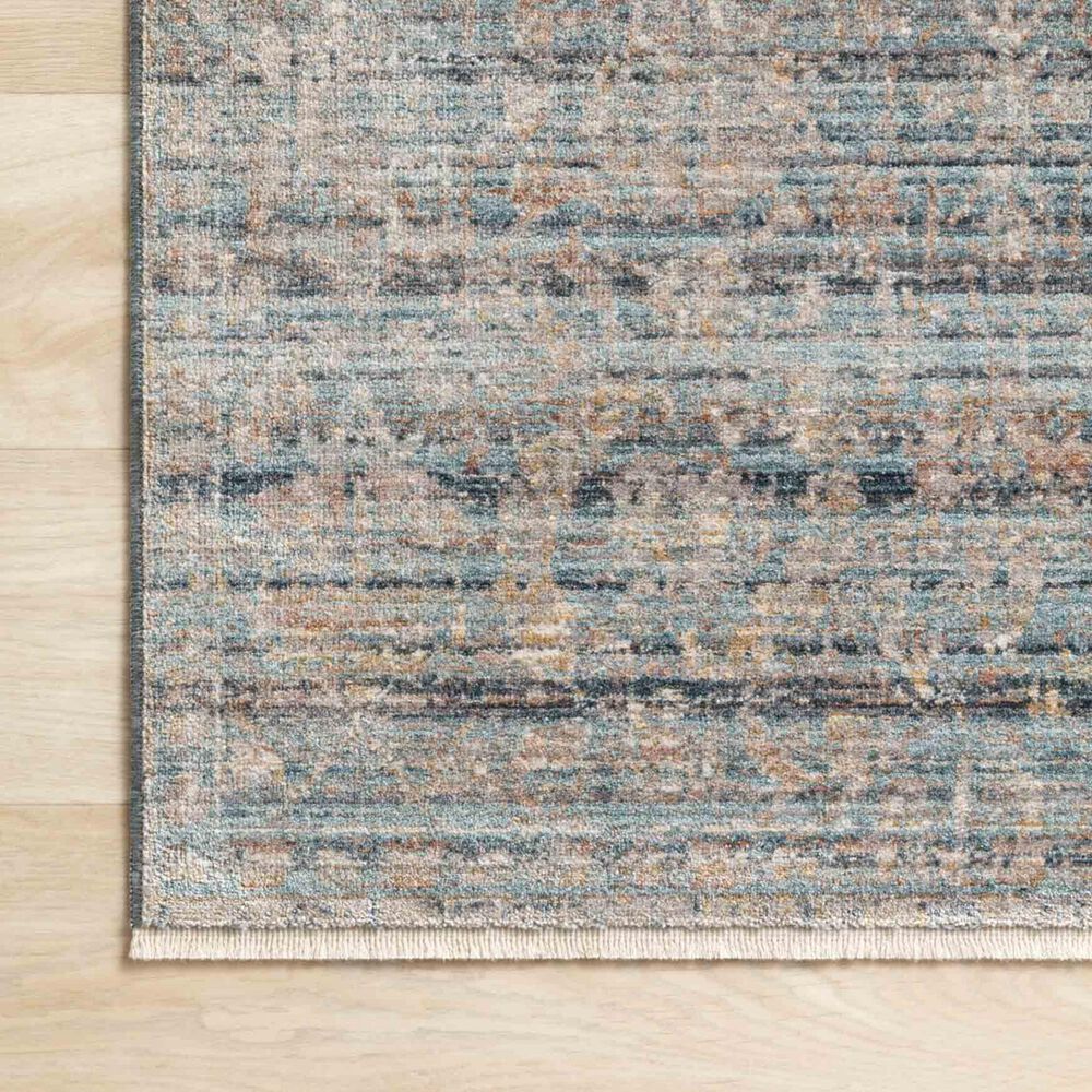 Loloi Claire CLE-03 3&#39;7&quot; x 5&#39;1&quot; Ocean and Gold Area Rug, , large