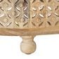 Linon Home Decor Inora Oval Coffee Table in Natural, , large