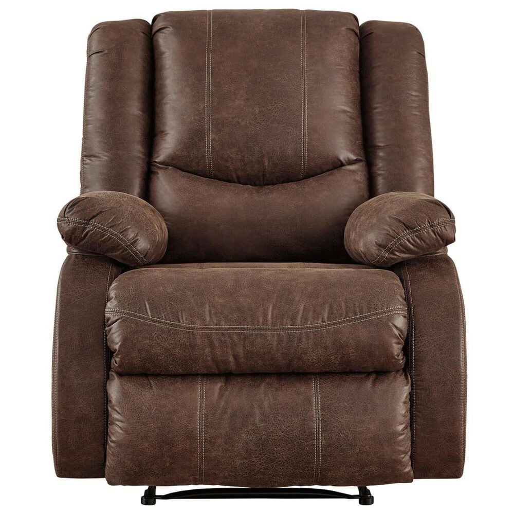 Ashley Bladewood Zero Wall Manual Recliner in Coffee, , large