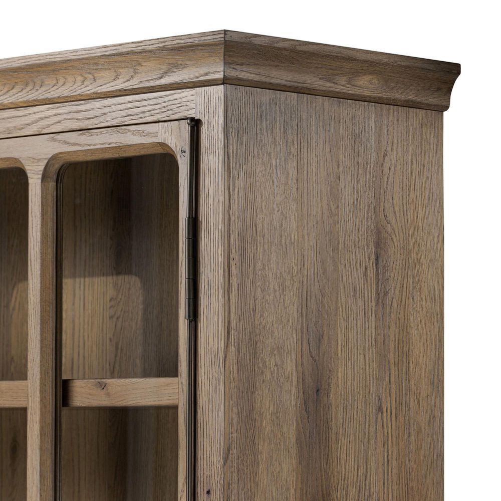 Four Hands Dawes 2-Door Cabinet in Weathered Oak, , large