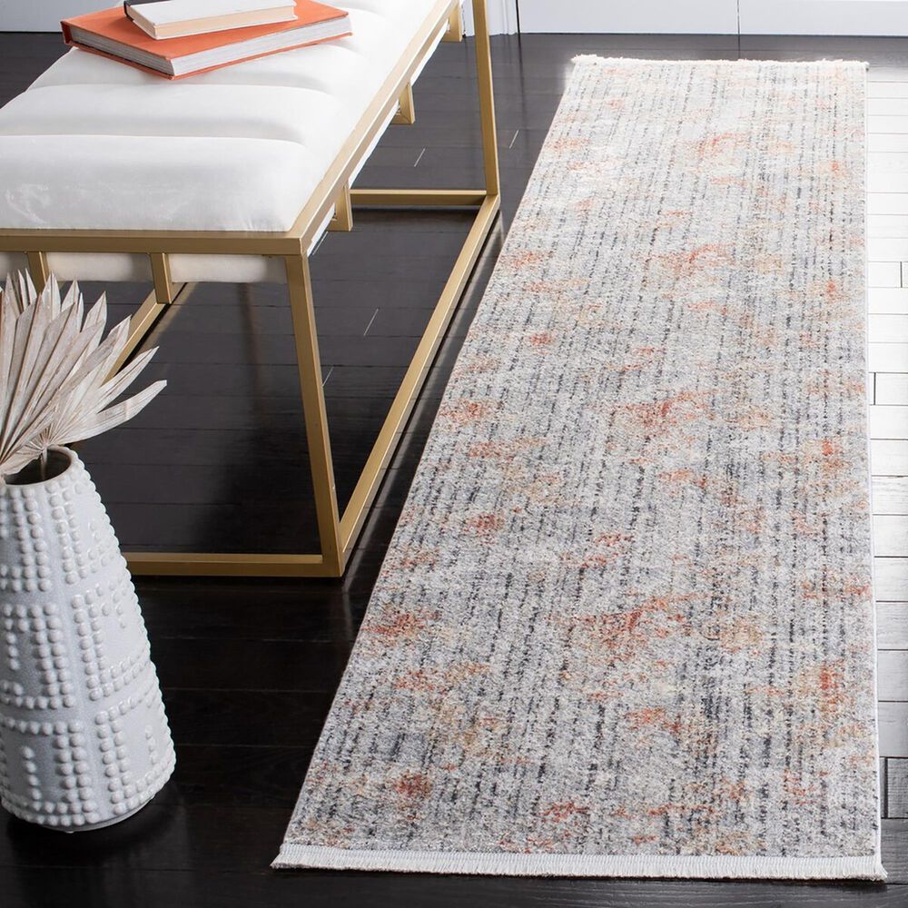 Safavieh Dream DRM429G 2&#39; x 8&#39; Grey and Multicolor Runner, , large