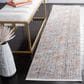 Safavieh Dream DRM429G 2" x 8" Grey and Multicolor Runner, , large