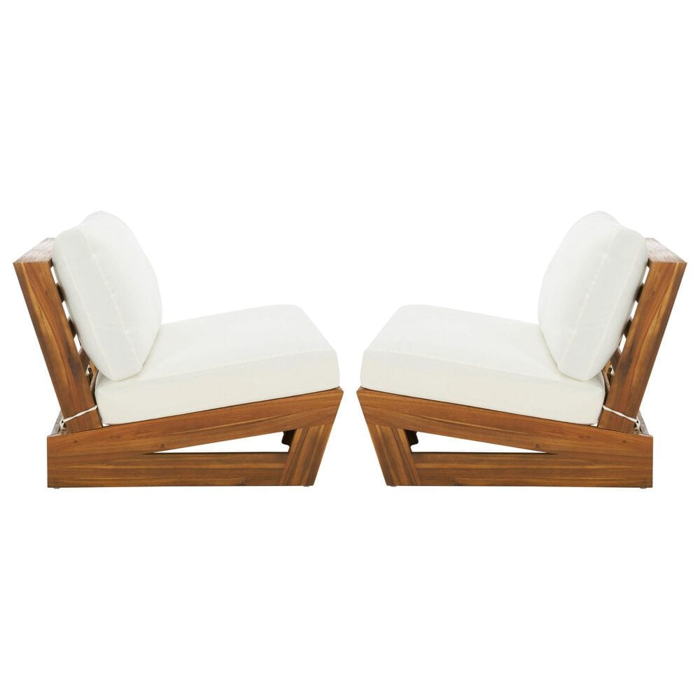 Safavieh Lynn Lounge Chair in Beige (Set of 2), , large