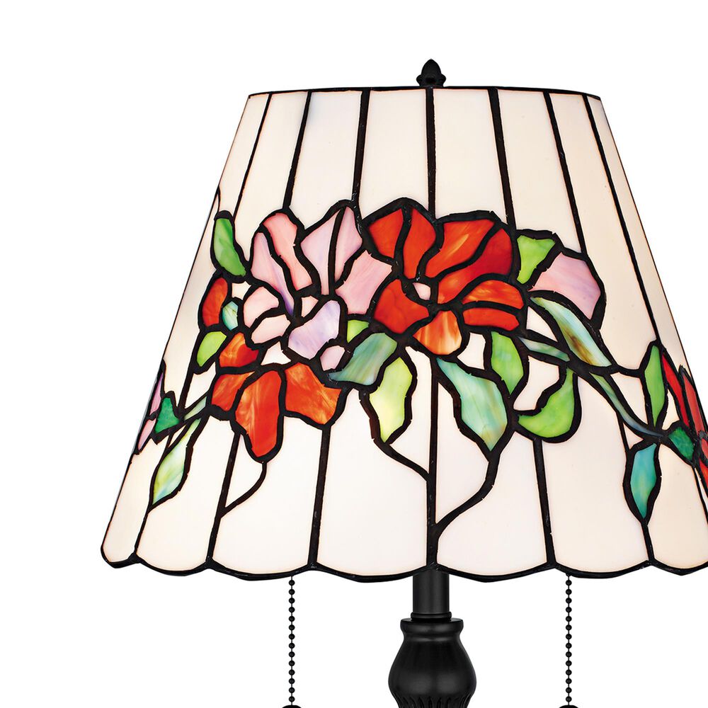 Quoizel Aurora 2-Light Table Lamp in Matte Black, , large