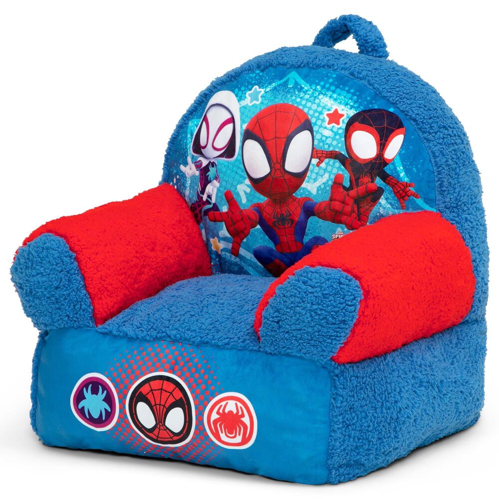 Delta Children Spidey and His Amazing Friends Cozee Buddy Chair in Blue, , large