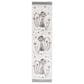 Safavieh Carousel CRK187 2" x 8" Ivory and Pink Kids Runner, , large